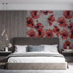 WM-10035 Poppies On the Wall