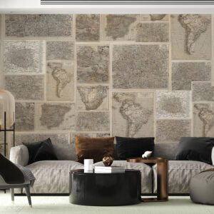 WM-10087 Vintage Maps Of South America