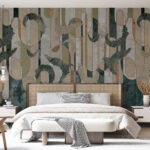 WM-10124 Art Deco Feathers