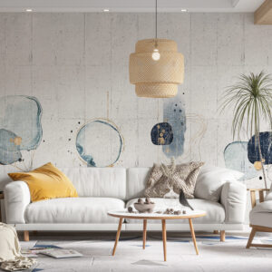 WM-10136 Color Studies With Geometric Sketches #3