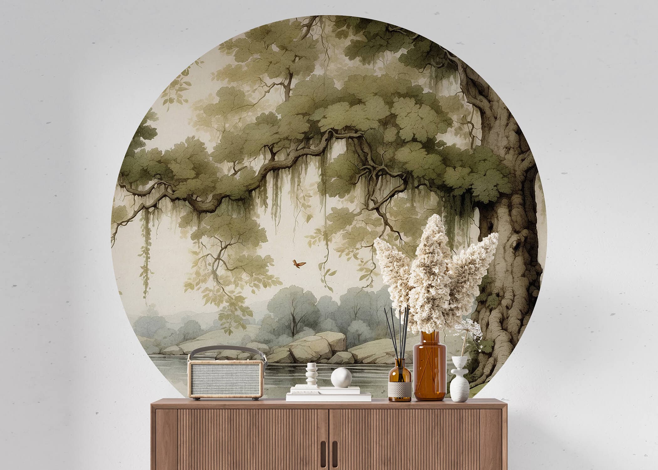 DotArt_208_01.jpg #208 / Serene Willow No.01 - Image 1