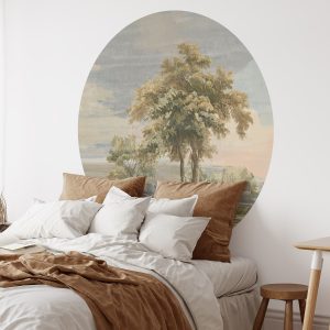 #308 / Vintage Tree Landscape No.02